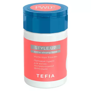 Tefia Матовая пудра для волос экстрасильной фиксации, 8 г (Tefia, Style.Up)