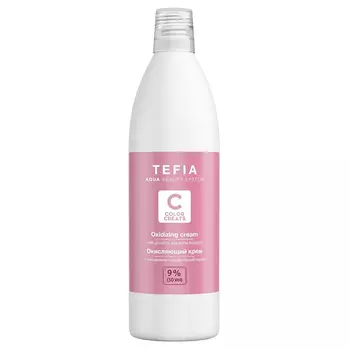Tefia Окисляющий крем с глицерином и альфа-бисабололом 9% (30 vol.), 1000 мл (Tefia, Color Creats)