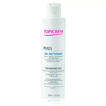 Topicrem Очищающий гель PV/DS, 200 мл (Topicrem, UR-10 - Очень сухая кожа)
