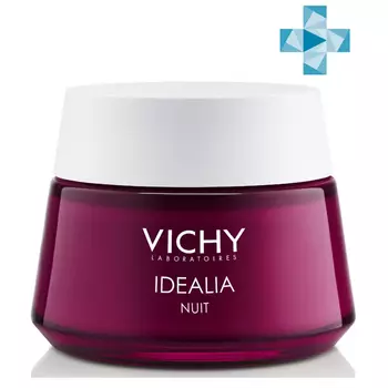 Vichy Идеалия Ночной восстанавливающий уход, 50 мл (Vichy, Idealia)