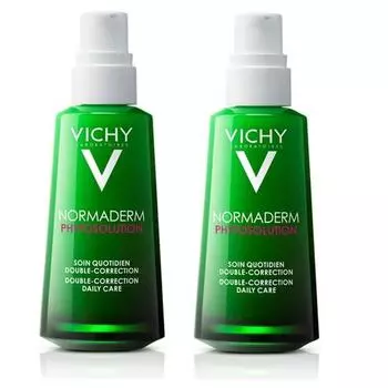 Vichy Комплект Корректирующий уход против несовершенств двойного действия Нормадерм Фитосолюшн, 2*50 мл (Vichy, Normaderm)