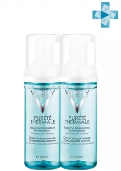 Vichy Комплект Пенка для умывания увлажняющая Purete Thermal, 2х150 мл (Vichy, Purete Thermal)