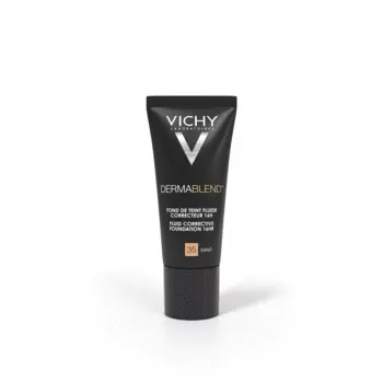 Vichy Корректирующий тональный флюид Дермабленд песочный оттенок, 35 тон, 30 мл (Vichy, Dermablend)