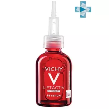 Vichy Сыворотка комплексного действия с витамином B3 против пигментации и морщин, 30 мл (Vichy, Liftactiv)