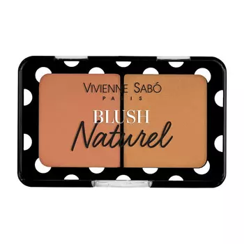 Vivienne Sabo Румяна двойные "Naturel", тон 01, 1 шт (Vivienne Sabo, )