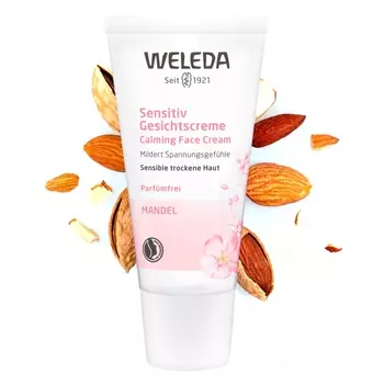 Weleda Деликатный питающий крем, 30 мл (Weleda, Миндальная линия)