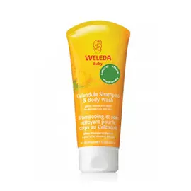 Weleda Детский шампунь-гель с календулой для волос и тела, 200 мл (Weleda, Детская серия с календулой)