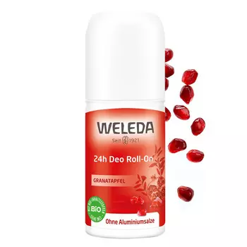 Weleda Гранатовый дезодорант 24 часа Roll-On 50 мл (Weleda, Гранатовая линия)