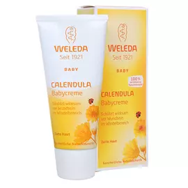 Weleda Крем для младенцев с календулой для защиты кожи в области подгузника, 75 мл (Weleda, Детская серия с календулой)