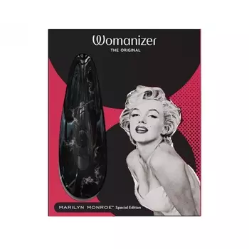 Womanizer Бесконтактный клиторальный стимулятор Marilyn Monroe, мраморно-черный (Womanizer, Marilyn Monroe)