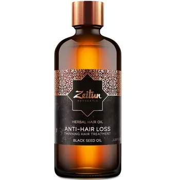 Zeitun Масло с черным тмином против выпадения волос Anti-Hair Loss, 100 мл (Zeitun, Authentic)