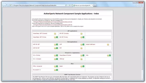 ActiveXperts Network Component