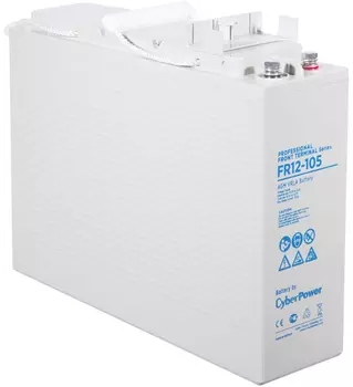 Battery CyberPower Front terminal series FR 12-105, voltage V, capacity (discharge 10 h) Ah, max. discharge current (5