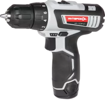 Безударная дрель-шуруповерт ИНТЕРСКОЛ ДА-12ЭР-01