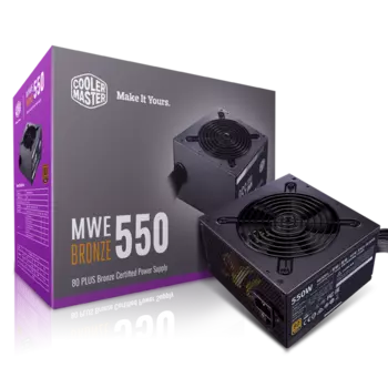 Блок питания Cooler Master MWE Bronze 550W
