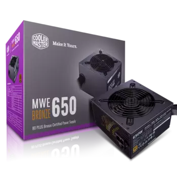 Блок питания Cooler Master MWE Bronze 650W