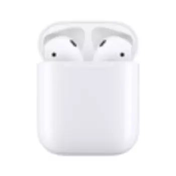 Наушники Apple AirPods 2 MV7N2RU/A + зарядный чехол для AirPods с беспроводной зарядкой (MR8U2RU/A), белый