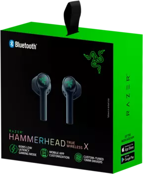 Bluetooth-гарнитура Razer Hammerhead True Wireless X