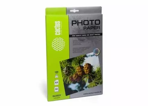 Бумага белый Cactus CS-GA314050