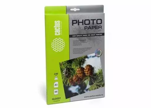 Бумага белый Cactus CS-GA323050