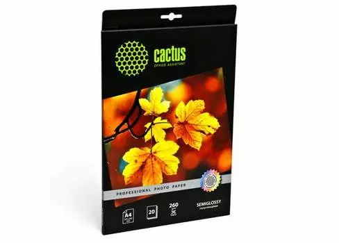 Бумага белый Cactus CS-SGA426020