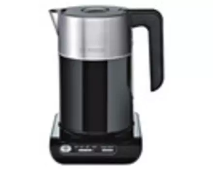 Чайник электрический Bosch TWK8613P 1.5л. 2400Вт черный/серебристый (корпус: нержавеющая сталь)