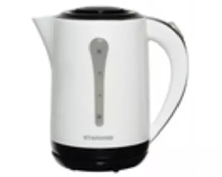Чайник электрический Starwind SKP2212 2.5л. 2200Вт белый/черный (корпус: пластик)