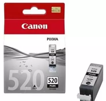 Чернильница черный Canon PGI-520BK, 2932B004