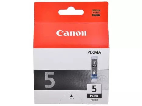 Чернильница черный Canon PGI-5B, 0628B024