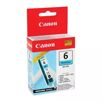 Чернильница голубой Canon BCI-6PC, 4709A002