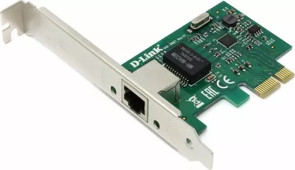 D-Link DGE-560T, PCI Express, Gigabit Network Adapter, 1000 Base-T, UTP (OEM)