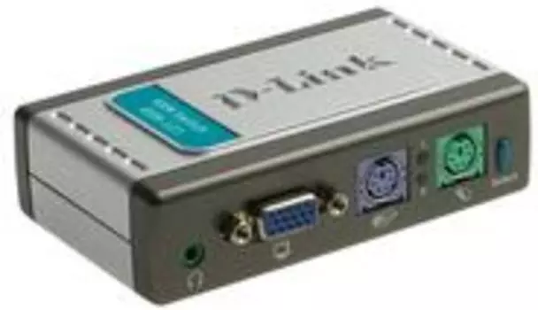 D-Link Переключатель 2-port KVM Switch (KVM-121)