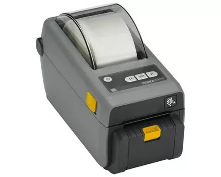 Принтер термотрансферный DT Printer ZD410; 2" print width, Standard EZPL, 203 dpi, EU and UK Cords, USB, USB Host