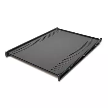 Фиксированная полка, до 114кг, 1U, черная