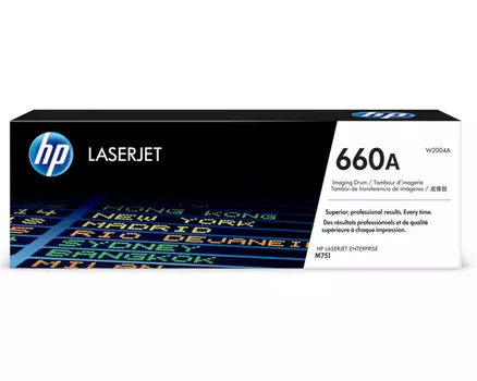 Фотобарабан черный, голубой, пурпурный, желтый HP Inc. 660A, W2004A