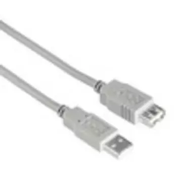 HAMA (серый) USB A (m)/USB A (f) 3м