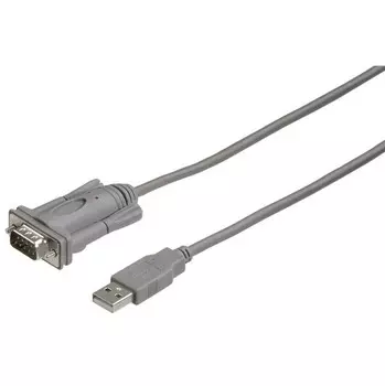 HAMA USB A (m)/COM 9-pin (m) 1.8м