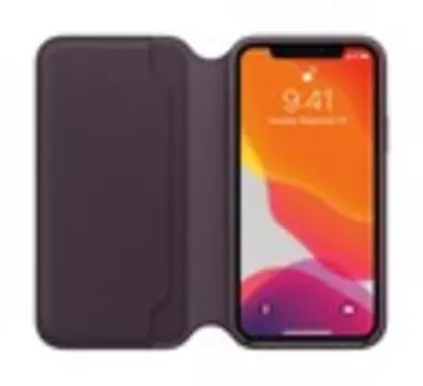 iPhone 11 Pro Leather Folio - Aubergine