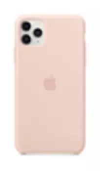 iPhone 11 Pro Max Silicone Case - Pink Sand