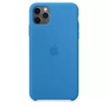 iPhone 11 Pro Max Silicone Case - Surf Blue