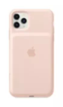 iPhone 11 Pro Max Smart Battery Case with Wireless Charging - Pink Sand