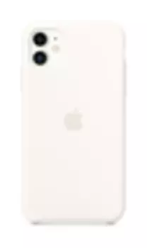 #iPhone 11 Silicone Case - White