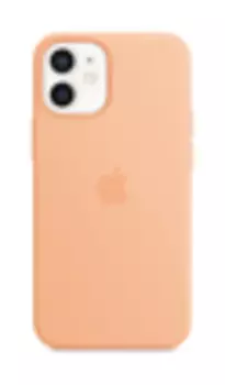 iPhone 12 mini Silicone Case with MagSafe - Cantaloupe