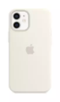 iPhone 12 mini Silicone Case with MagSafe - White