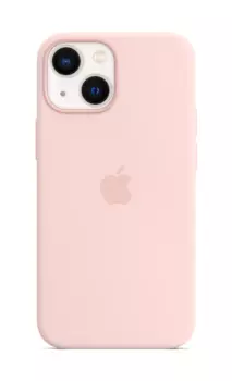 iPhone 13 mini Silicone Case with MagSafe - Chalk Pink