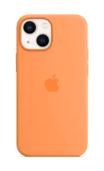 iPhone 13 mini Silicone Case with MagSafe - Marigold