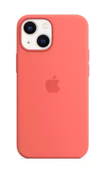 iPhone 13 mini Silicone Case with MagSafe - Pink Pomelo