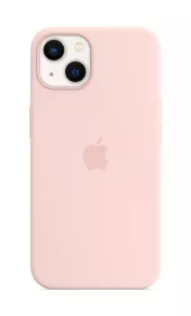 iPhone 13 Silicone Case with MagSafe – Chalk Pink