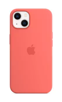 iPhone 13 Silicone Case with MagSafe – Pink Pomelo