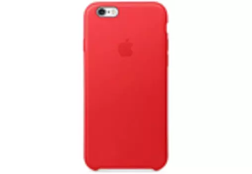 iPhone 6/6s Leather Case - RED
